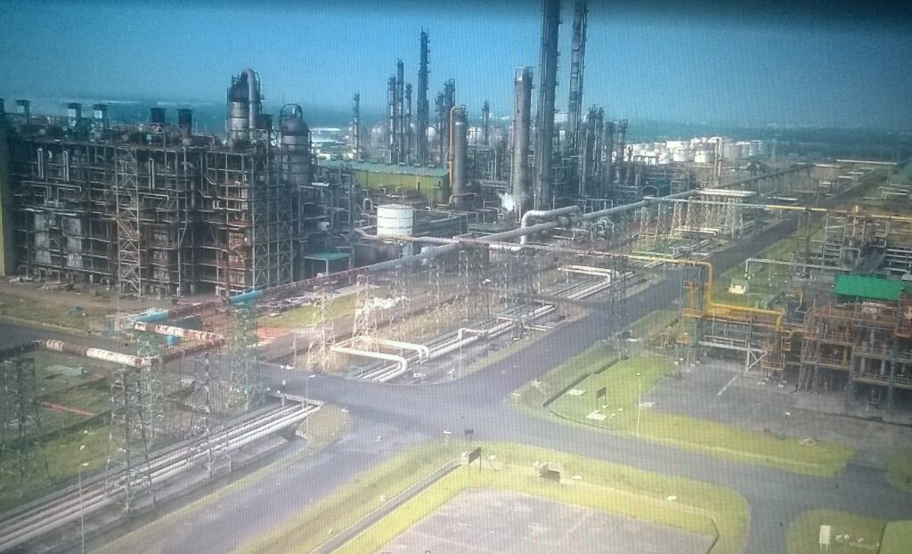 Haldia Petrochemicals complex in West Bengal, photographed in July 2018. Representative industry file photograph.