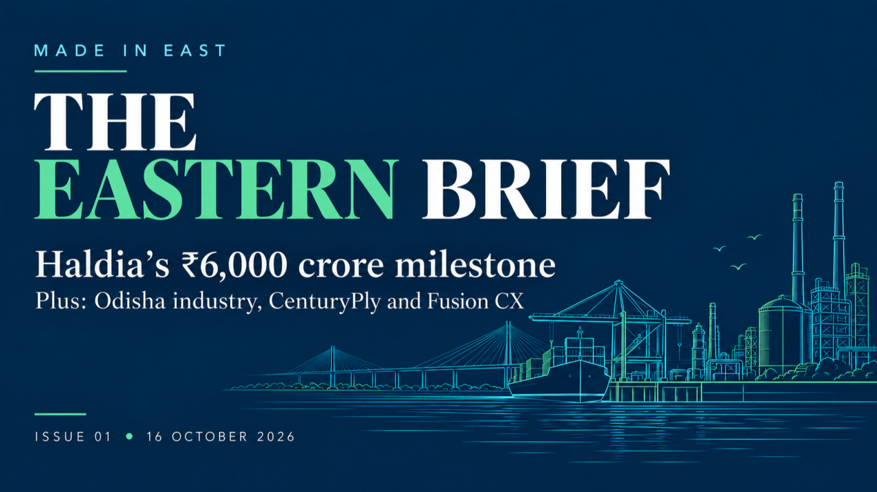 MIE Eastern Brief cover discussing Haldia’s ₹6,000 crore milestone