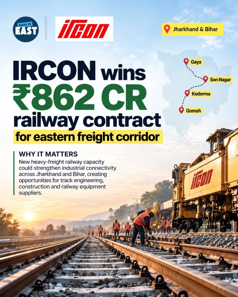 Original MIE editorial summary of IRCON’s railway contract